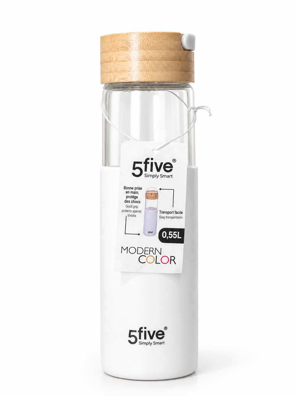 Gourde en verre 5 Five ] قارورة ماء زجاجية