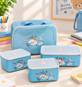 Set Lunch Box enfant 3 pièces avec sac isotherme  طقم لانش بوكس أطفال 3 قطع مع حقيبة عازلة